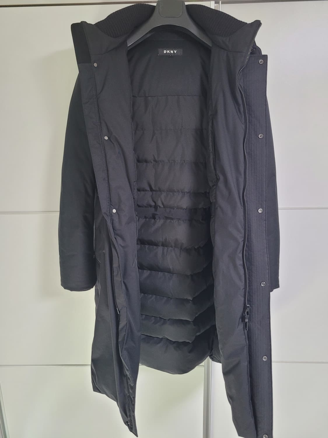 DKNY 구스다운 롱패딩코트 상품이미지3