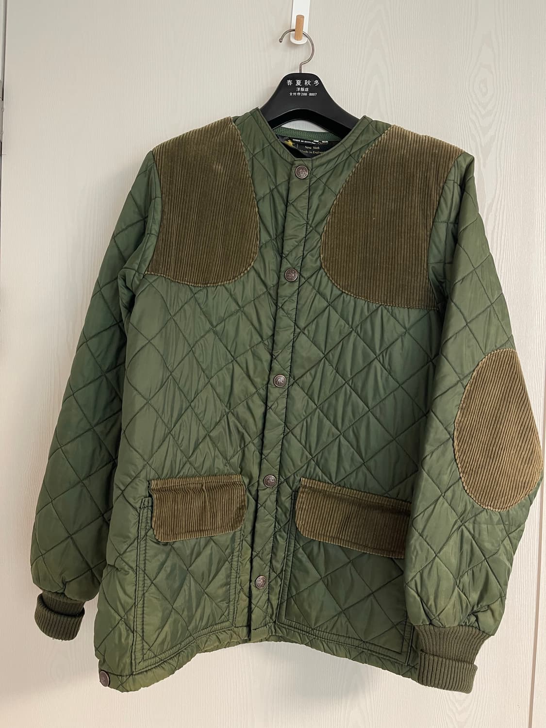 헌팅 월드 헌팅 퀼팅 자켓 올리브 M 상품이미지1