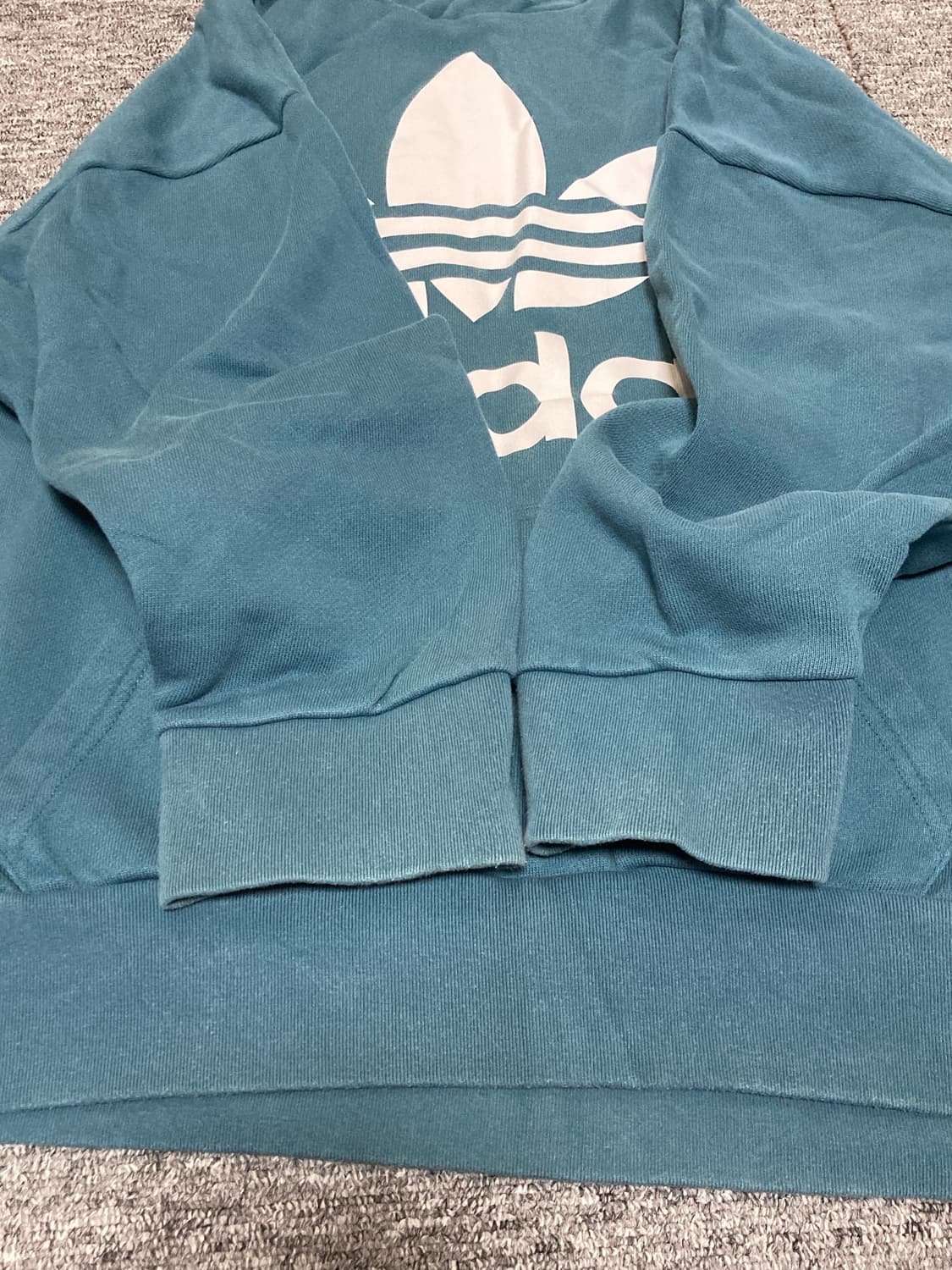 아디다스 트레포일 오버핏 후드티 XL 상품이미지3