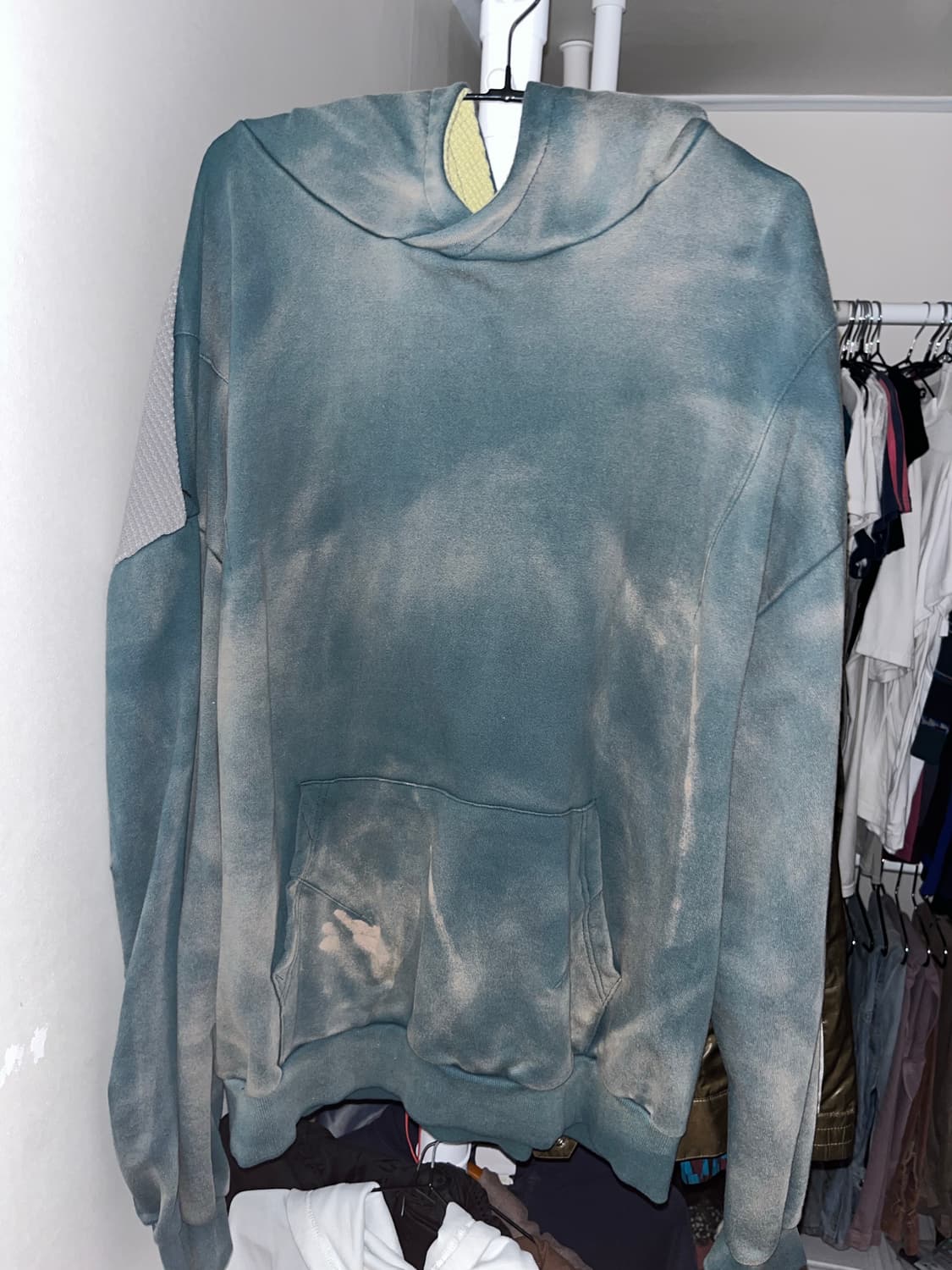 빈티지 타이다이 디테일 후드티 상품이미지1