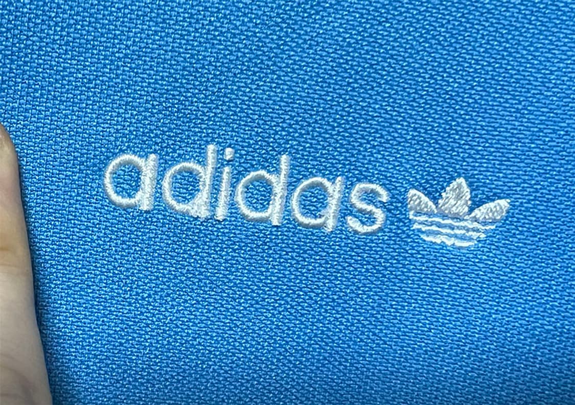 아디다스 00‘s 베켄바우어 팁탭 하늘/화이트 트랙 져지 L 100 상품이미지5