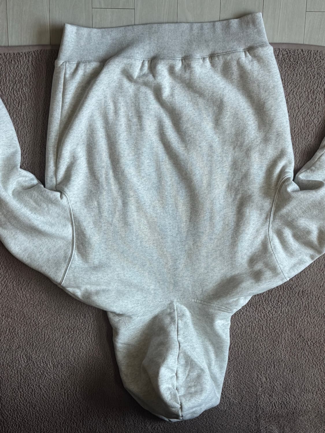 스투시 와플 후드 헤비웨이트 M 그레이 상품이미지5