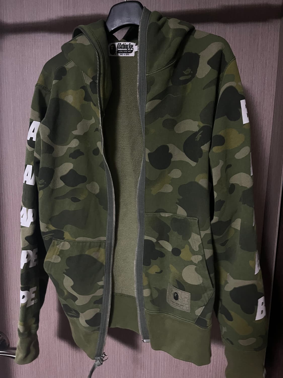 bape 베이프 후드집업 S 상품이미지1