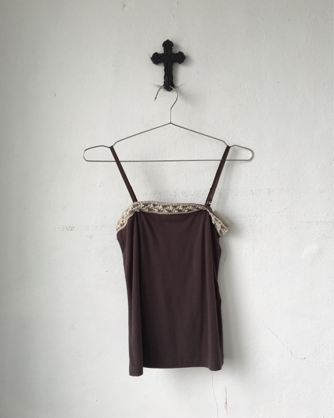 Beads point sleeveless 상품이미지3