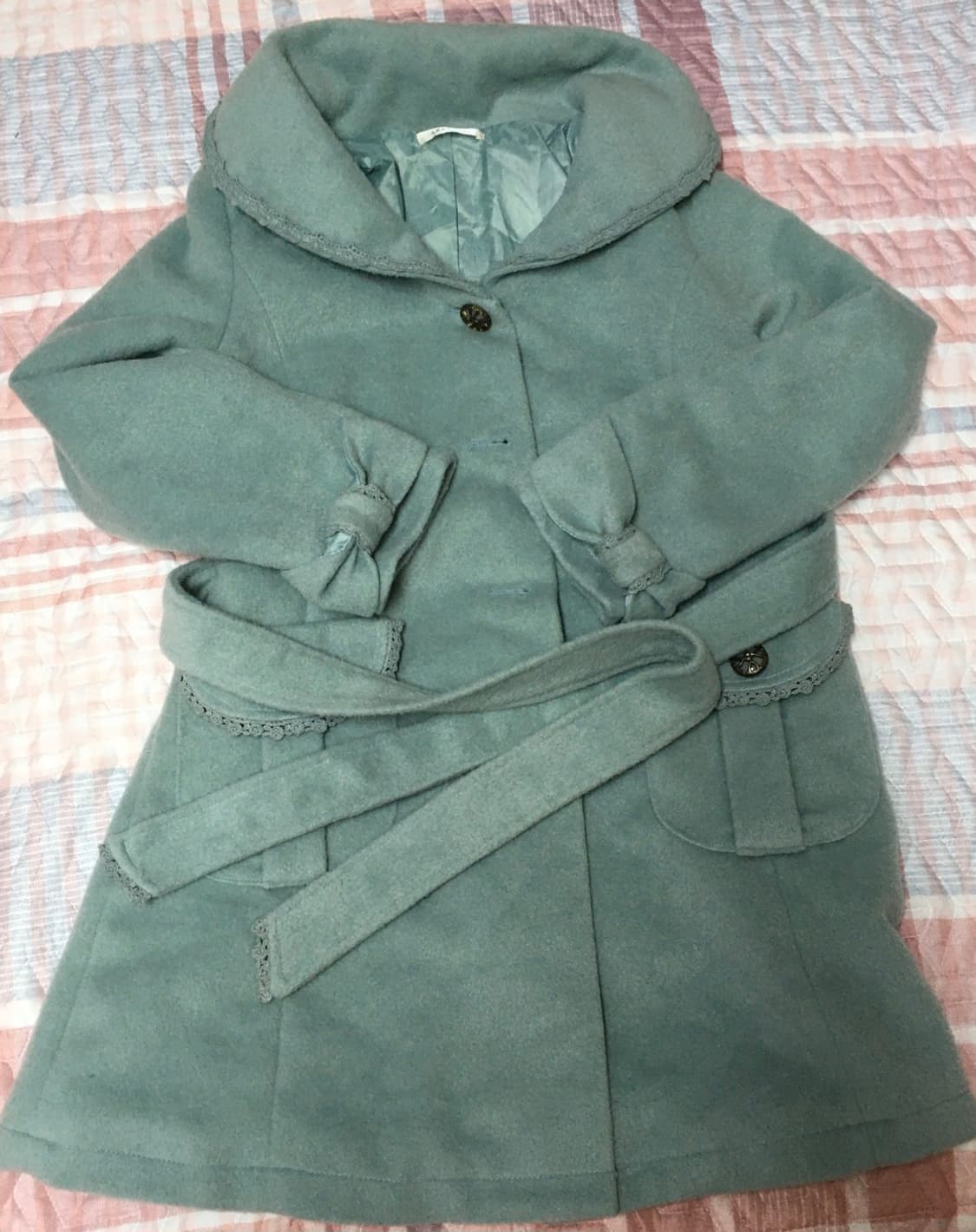 axesfemme 엑시즈팜 민트 코트 러블리 히메갸루 빈티지 상품이미지1