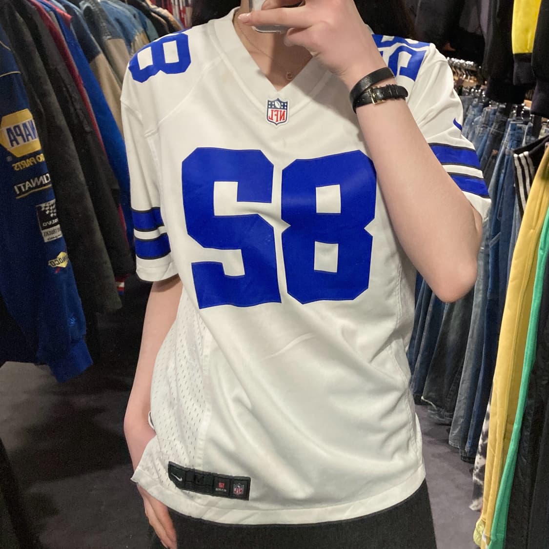 [IM] NFL x NIKE 제이슨 위튼 NO.82 화이트 반팔 져지 상품이미지2