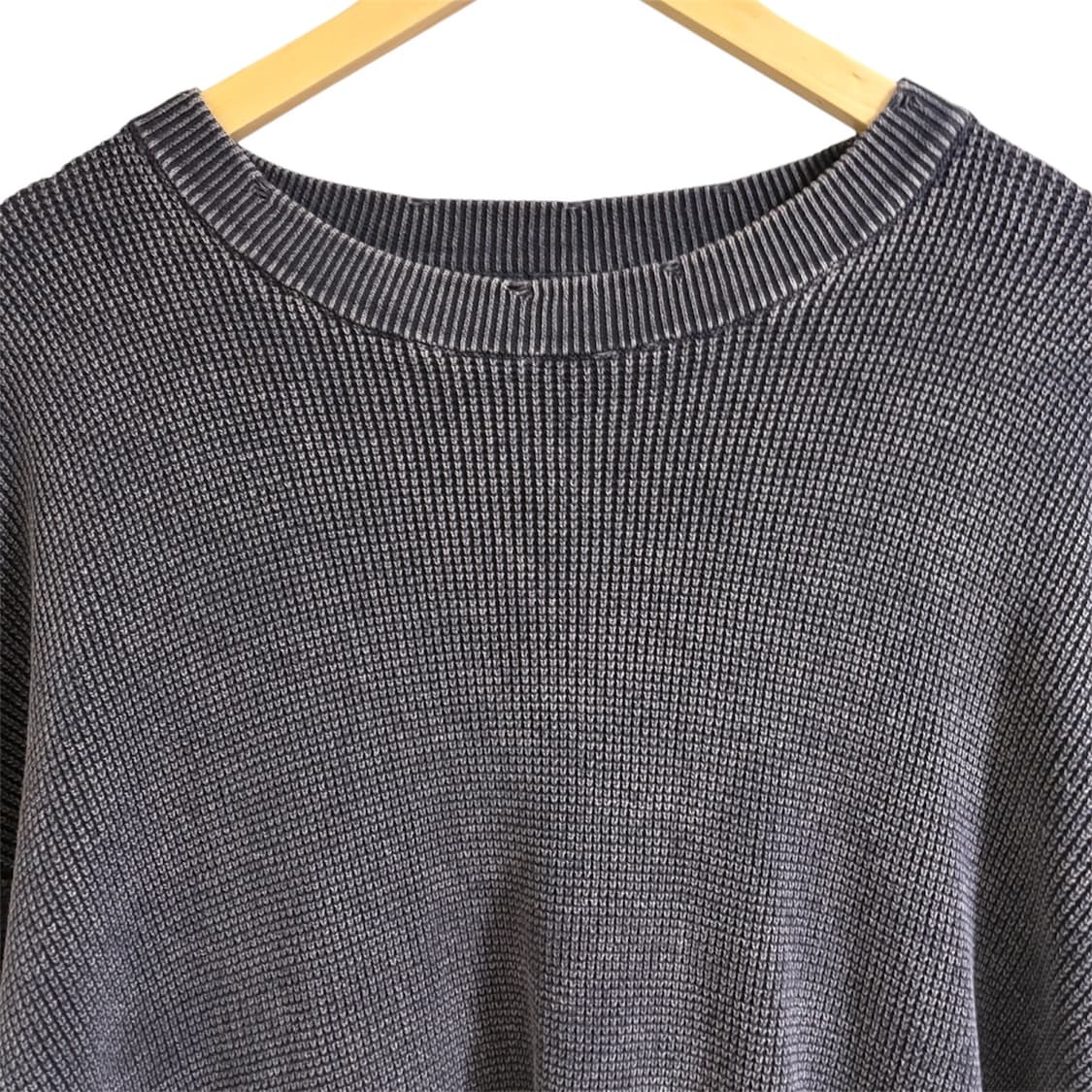 컷팅 와플 써멀 크루넥 상품이미지2