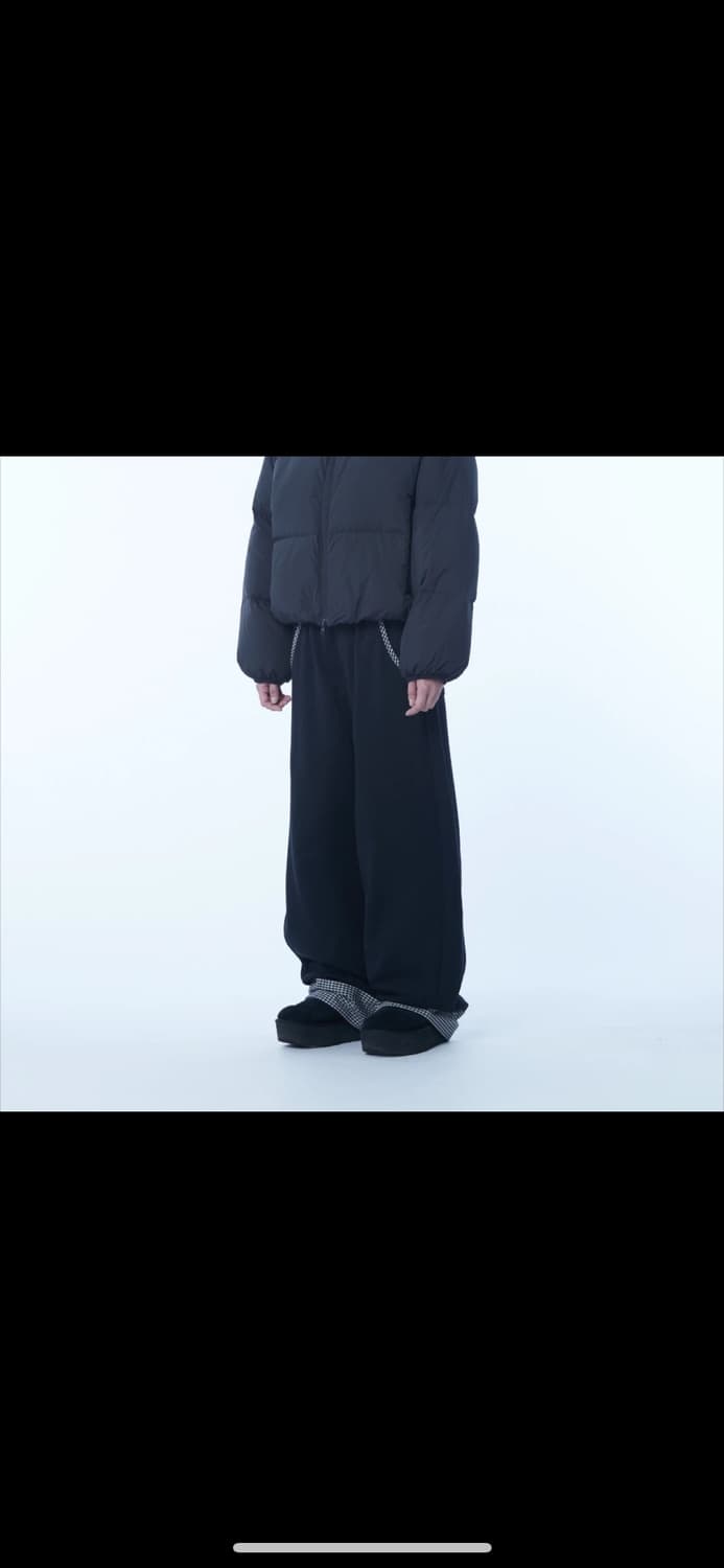 더콜디스트모먼트 히든 테크 스웻팬츠 블랙 (M) 상품이미지3