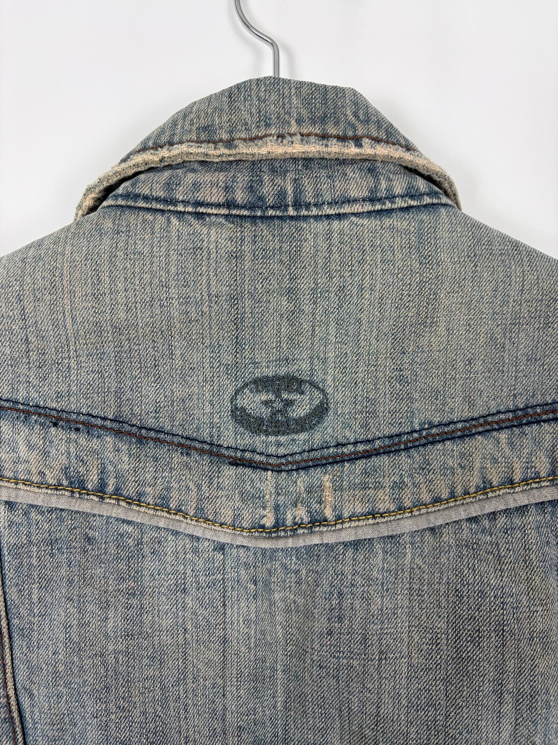 a250) 디젤 빈티지 워싱 데님자켓 상품이미지6