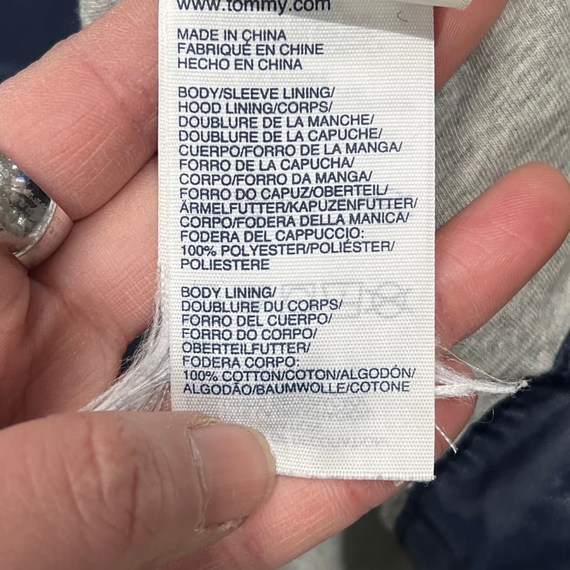 타미힐피거 워크자켓 s09051 상품이미지7