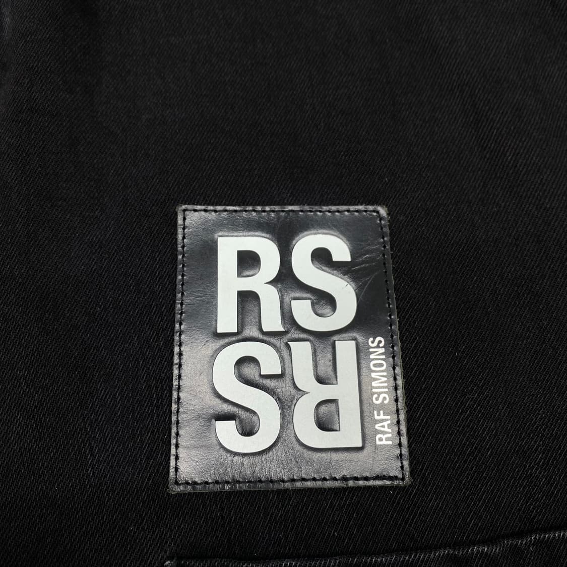 라프시몬스 패디드 빅핏 데님셔츠 실측3XL 상품이미지5