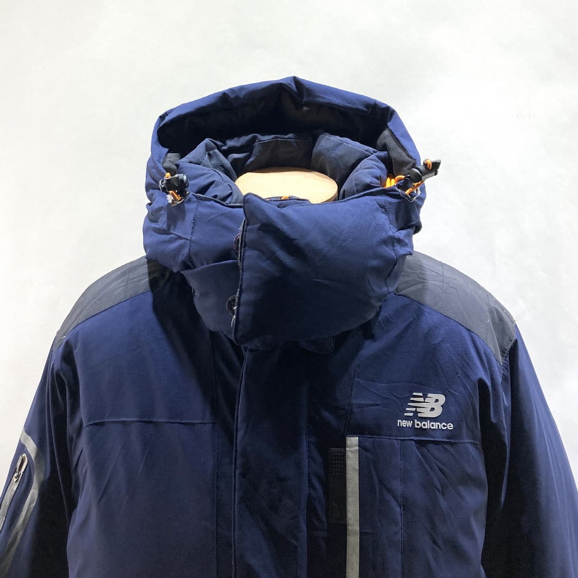 뉴발란스 남성 덕다운패딩자켓 네이비 95-100  상품이미지2