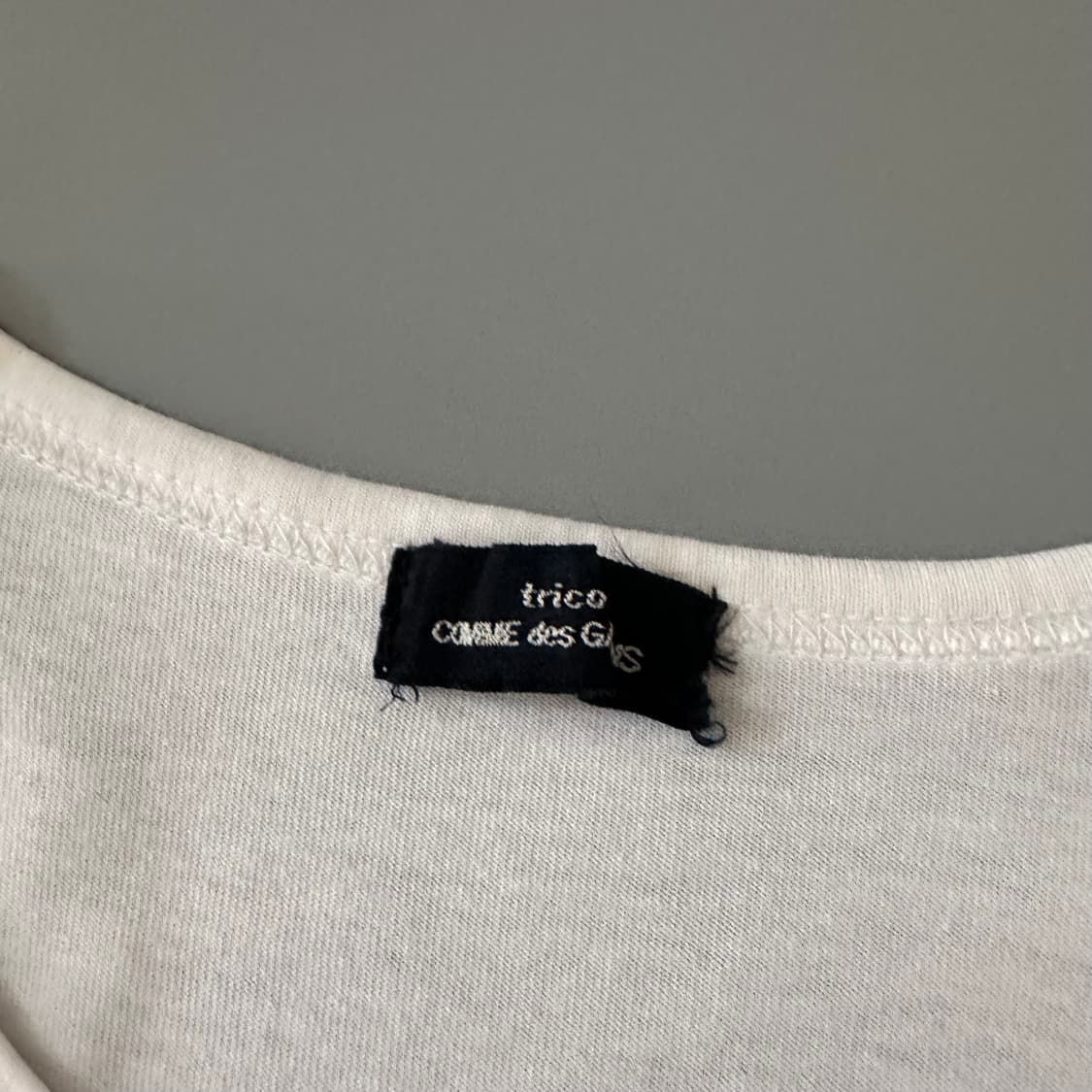 트리콧꼼데가르송 comme des garcons 로고 롱슬리브 상품이미지6