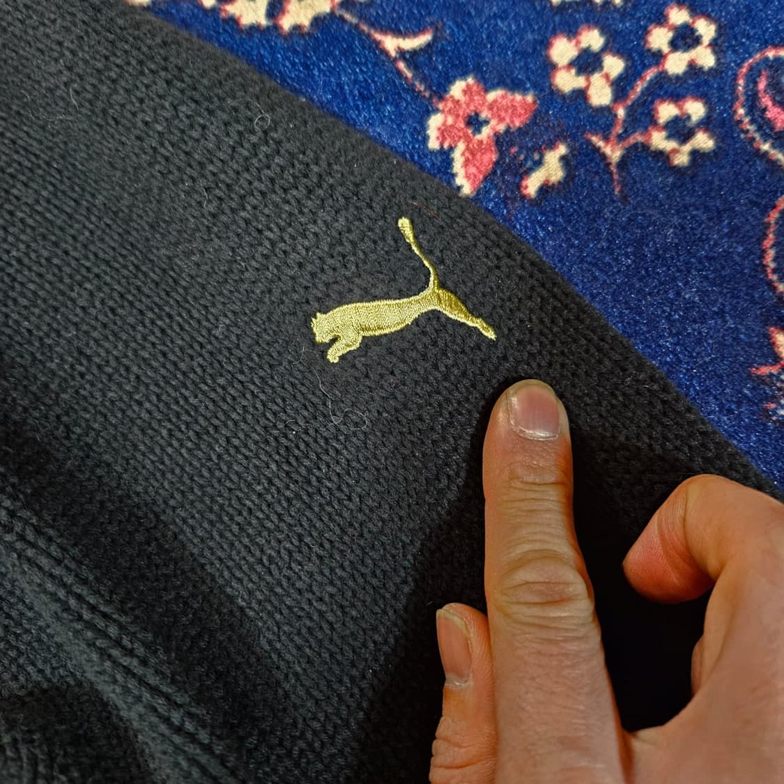 푸마 x 페라리 하이넥 코튼 집업 가디건 상품이미지3