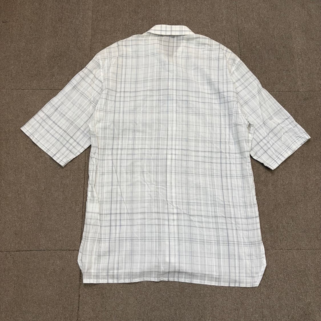Kris Van Assche 크리스 반 아쉐 썸머 체크 셔츠 48 상품이미지7