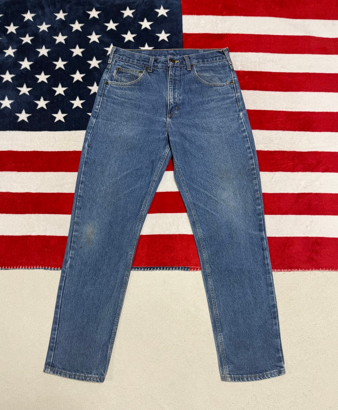 칼하트 B18 PRW 데님팬츠 Made in USA 워크웨어 상품이미지1