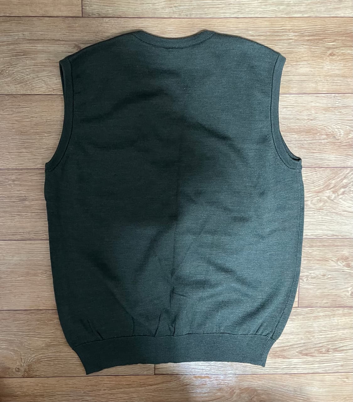 라코스테 카키 그린 조끼 상품이미지2