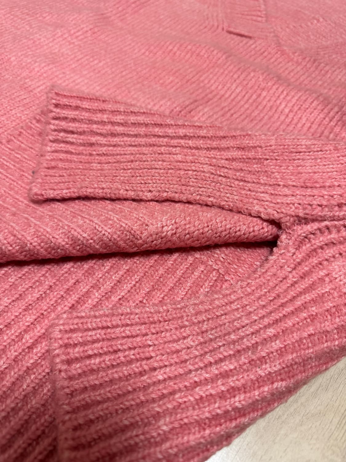 오버사이즈 니트조끼 상품이미지3