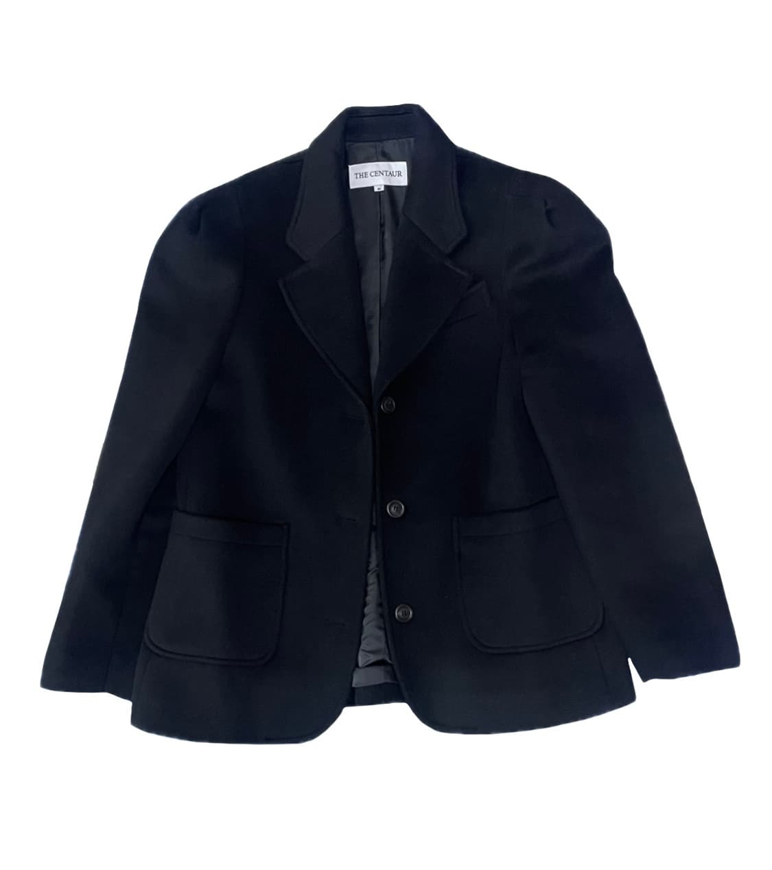 THE CENTAUR 센토르 스웨이드 블랙 블레이저 상품이미지1