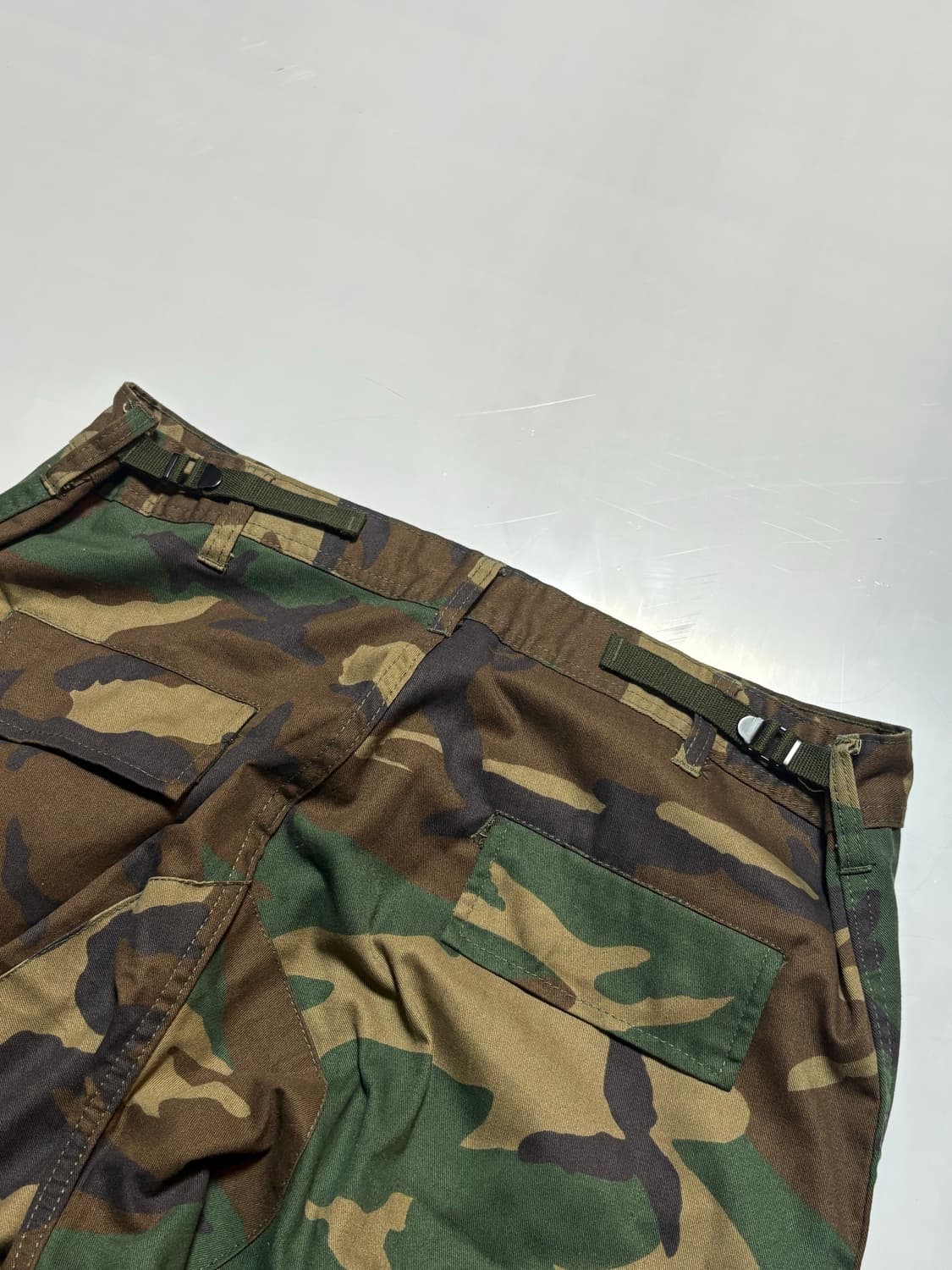 로스코 BDU 카모 카고 바지 L 상품이미지4