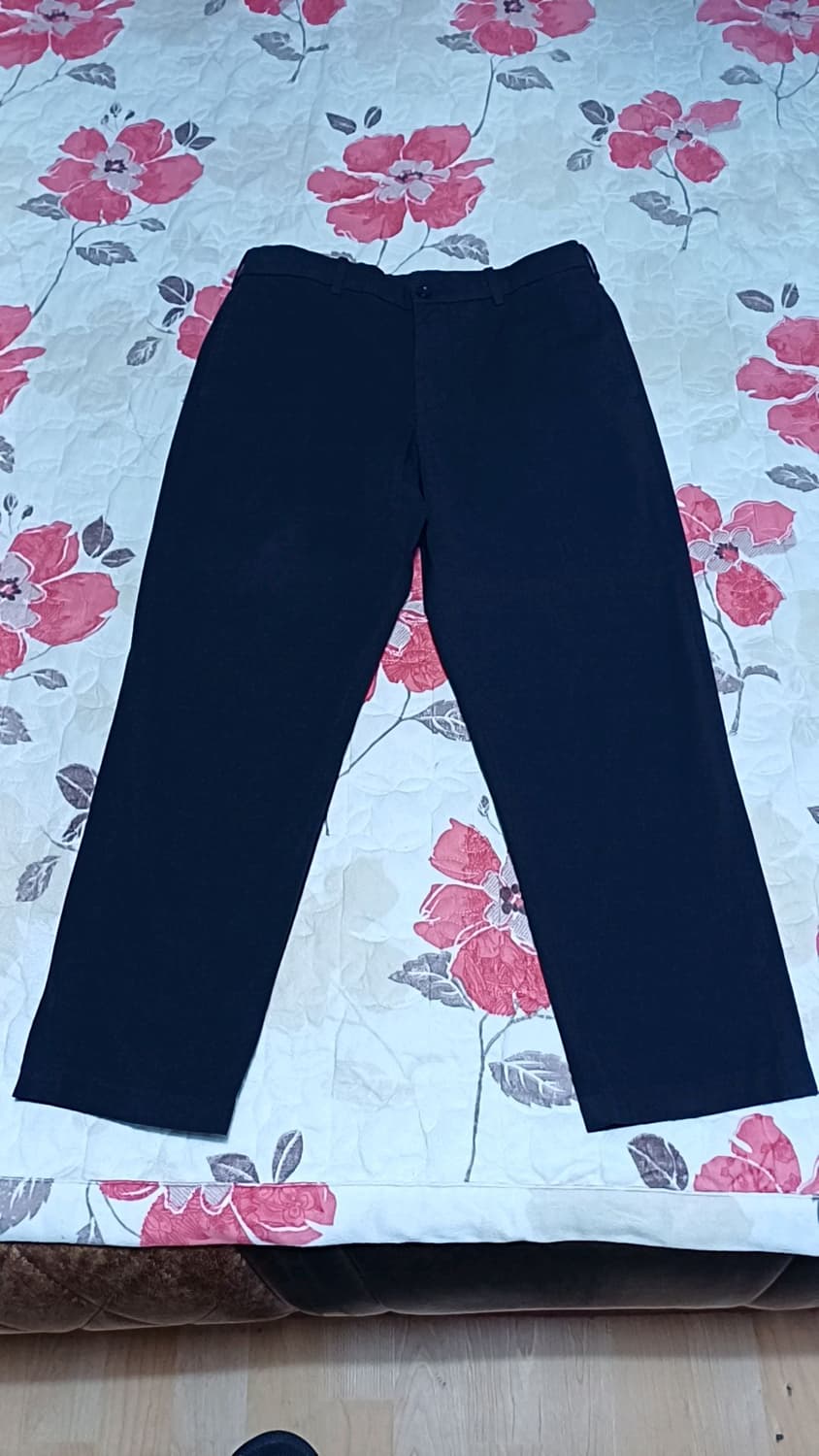 유니클로 짧은 스판면바지 31인치 기장92 상품이미지1