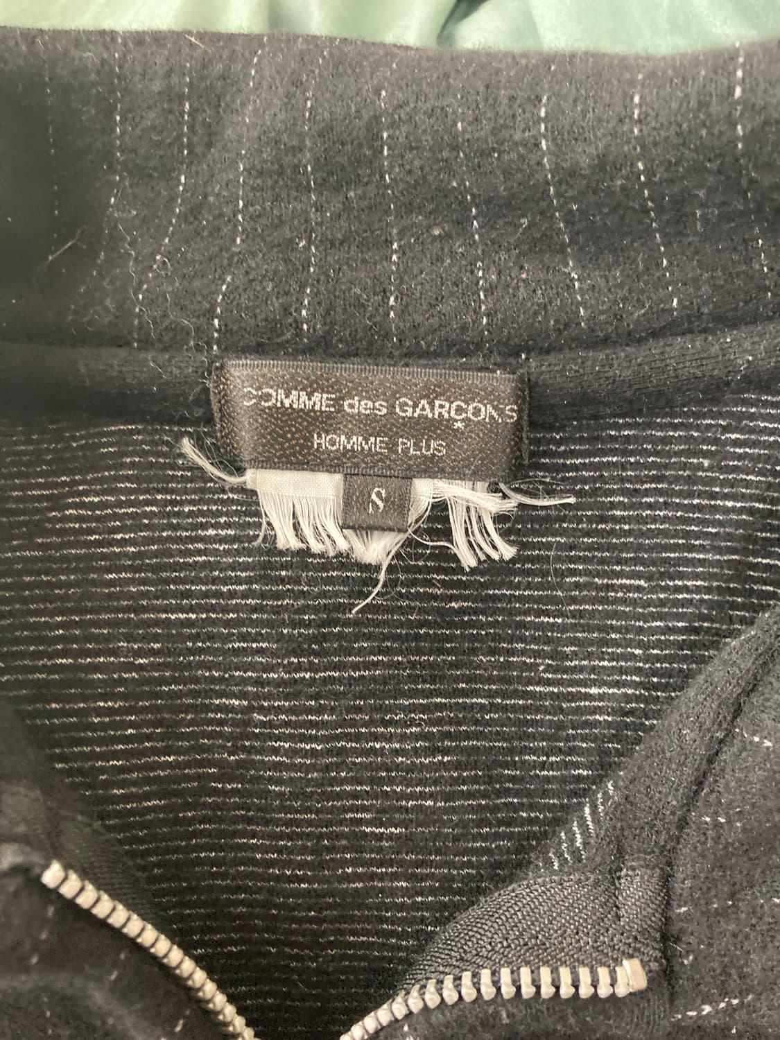 06 꼼데가르송 옴므플러그 쿼터 집업 슬리브 ㅅ 상품이미지2