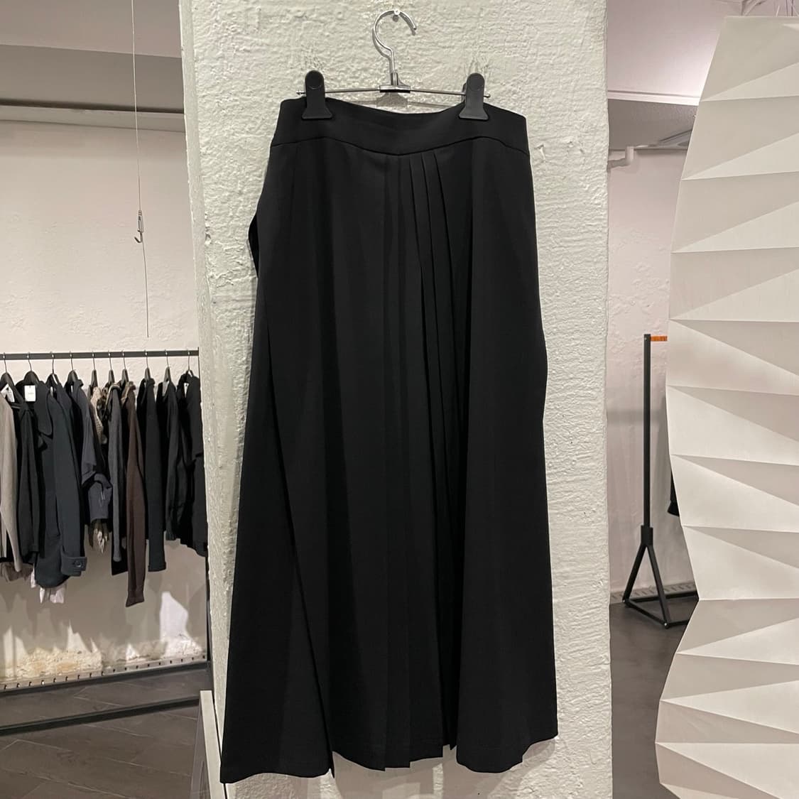 요지야마모토 플리츠 레이어드 스커트 상품이미지4