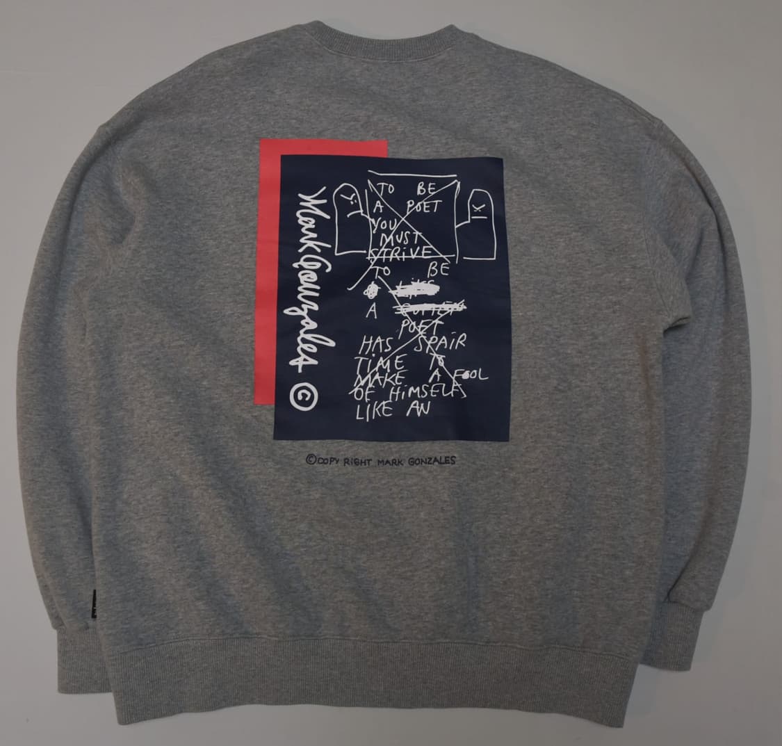 마크 곤잘레스 회색 맨투맨 M 상품이미지3