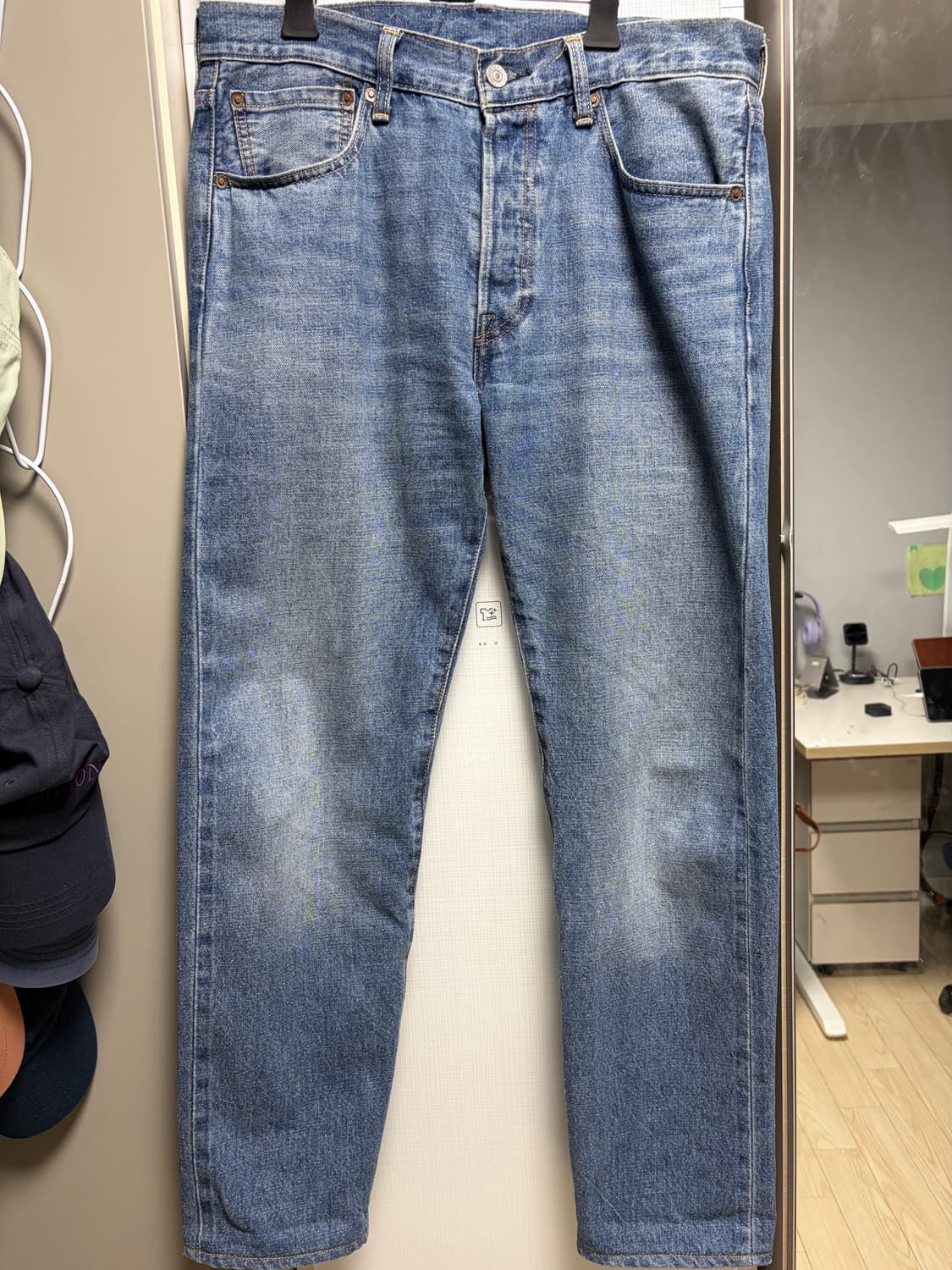 리바이스 프리미엄 라인 501 셀비지 데님(체인스티치) W32 상품이미지5