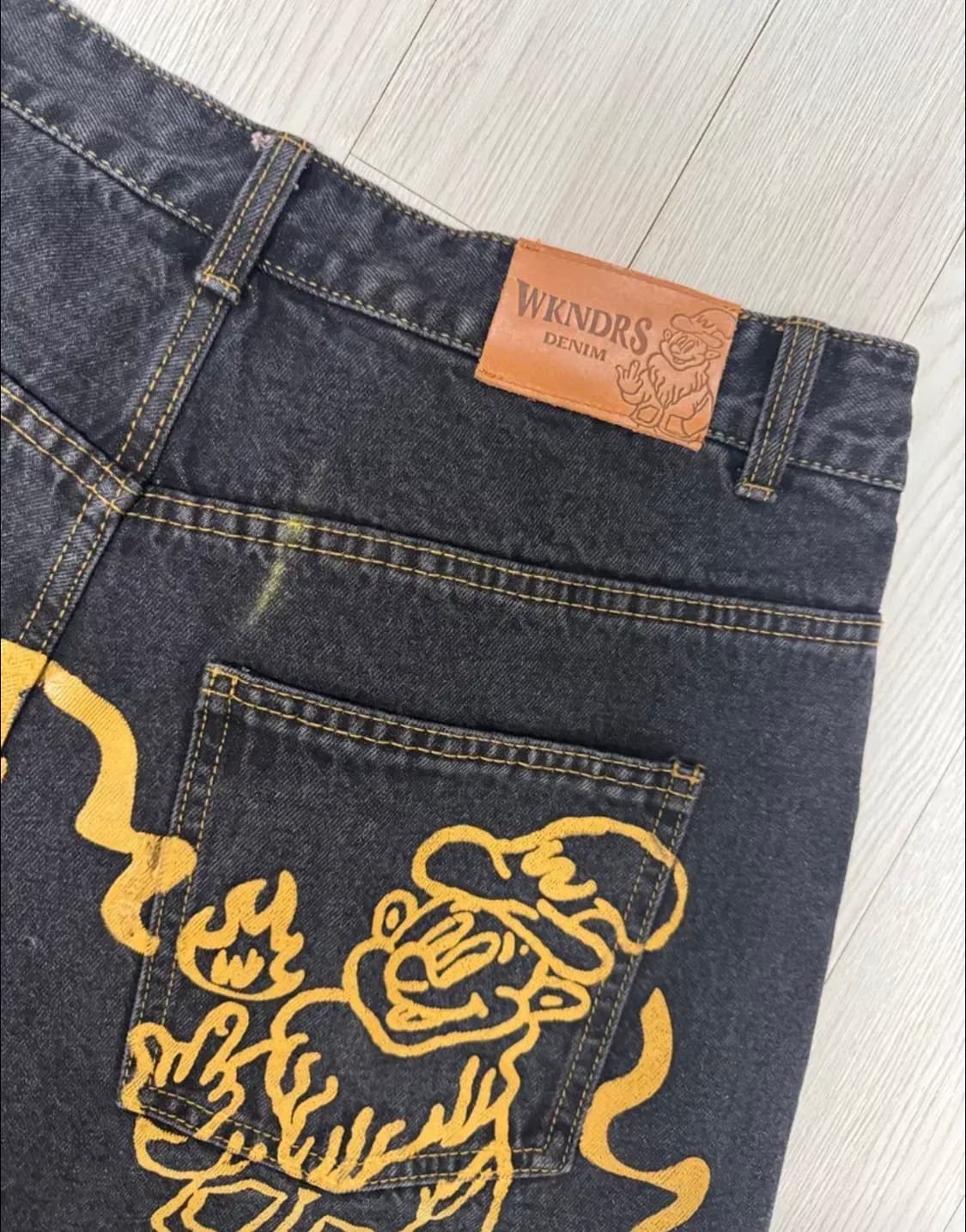 위캔더스 데님팬츠 판매 XL 상품이미지2