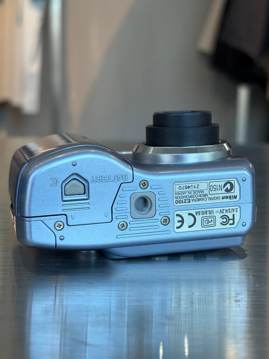 날짜표시)니콘 쿨픽스 2100 블루 빈티지디카 상품이미지7