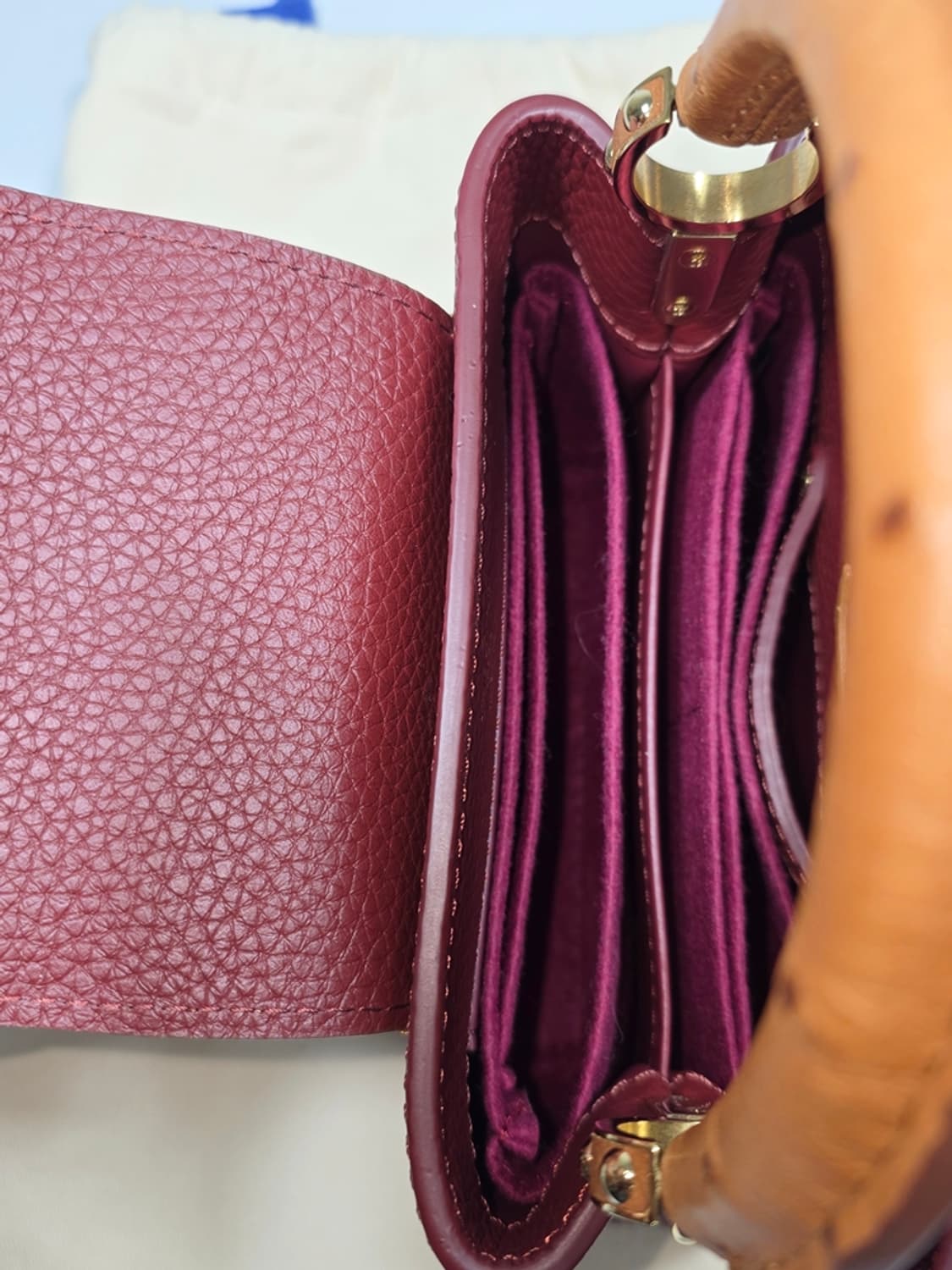 루이비통 카퓌신 미니 오스트리치 N81409 상품이미지10