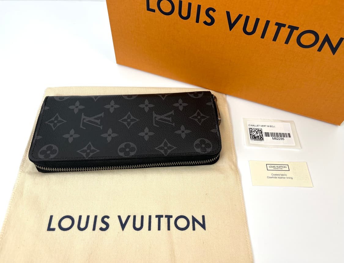 루이비통 이클립스 버티컬 지퍼 장지갑  상품이미지1