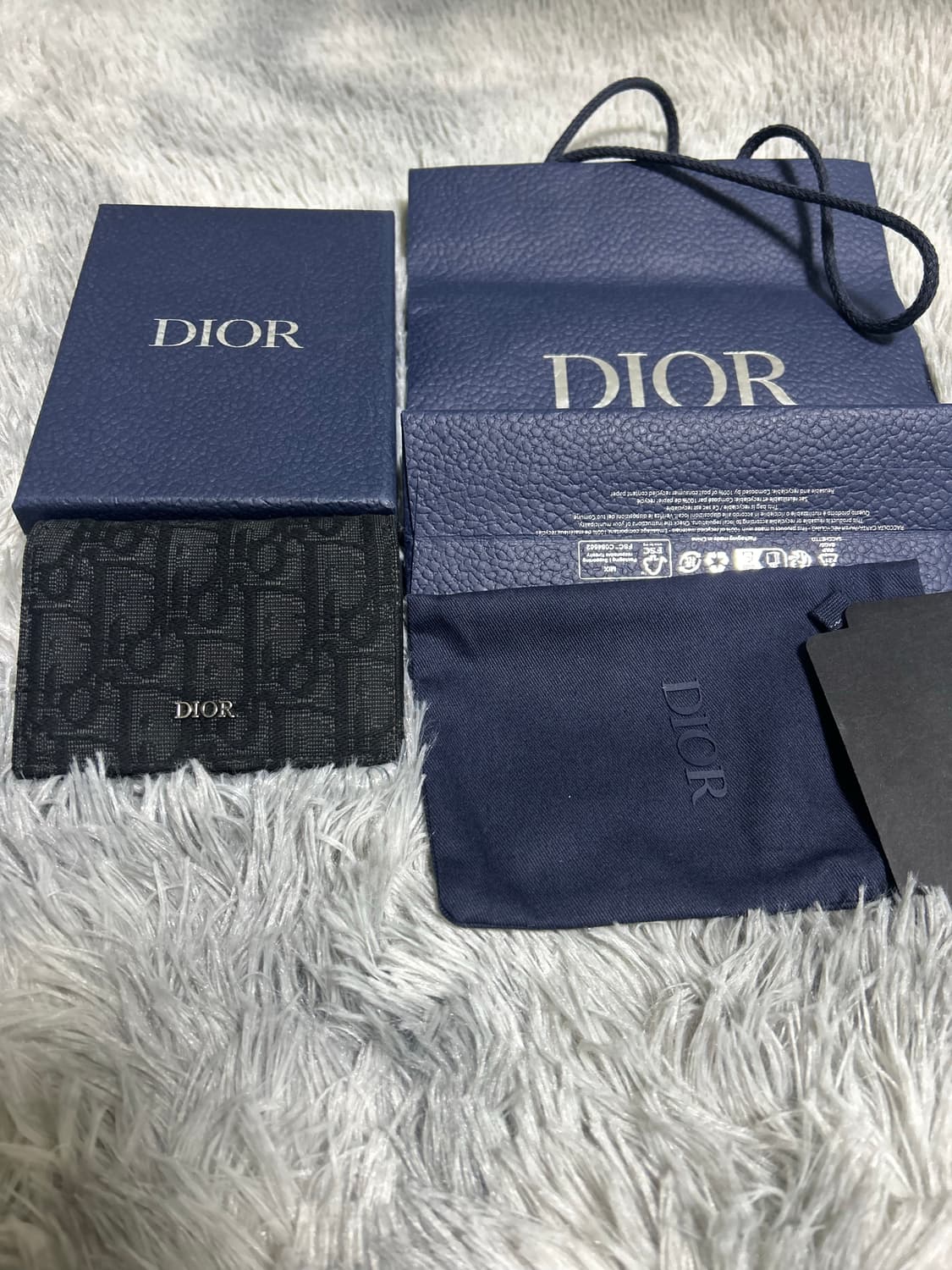 디올 비즈니스 카드홀더 지갑 상품이미지1