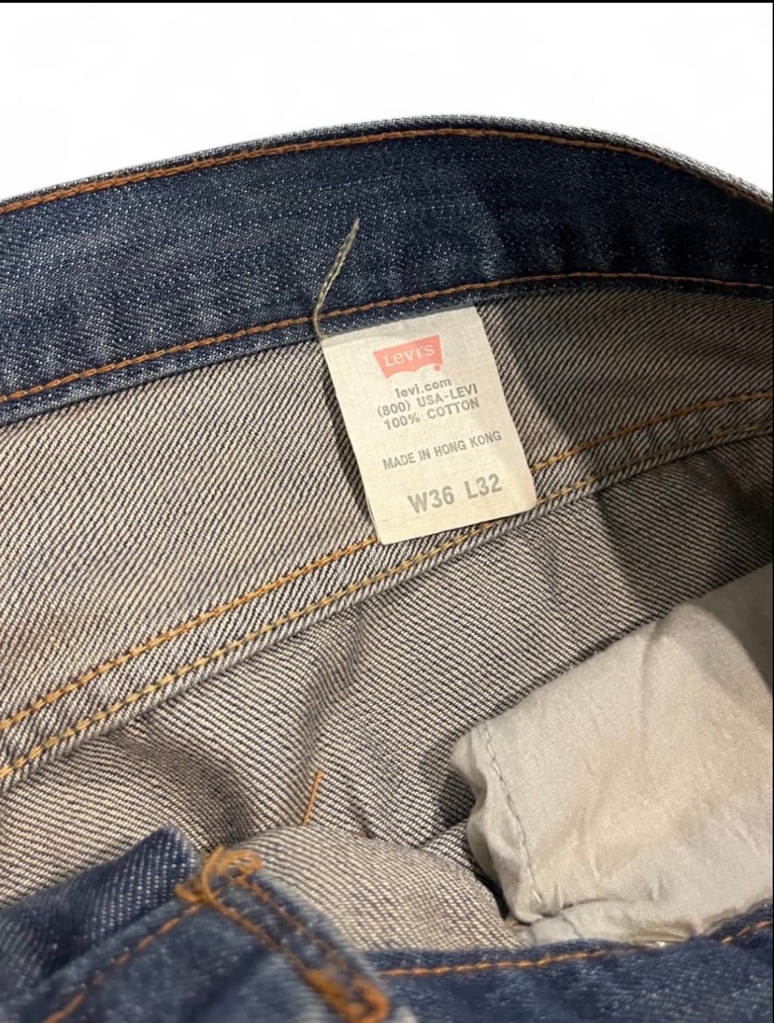 리바이스 데미지 배기진 상품이미지2