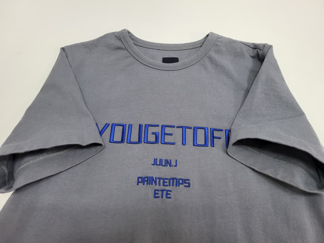 JUUN.J 22SS 준지 자수 로고 반팔 티셔츠 / 여 38 (85)  상품이미지4