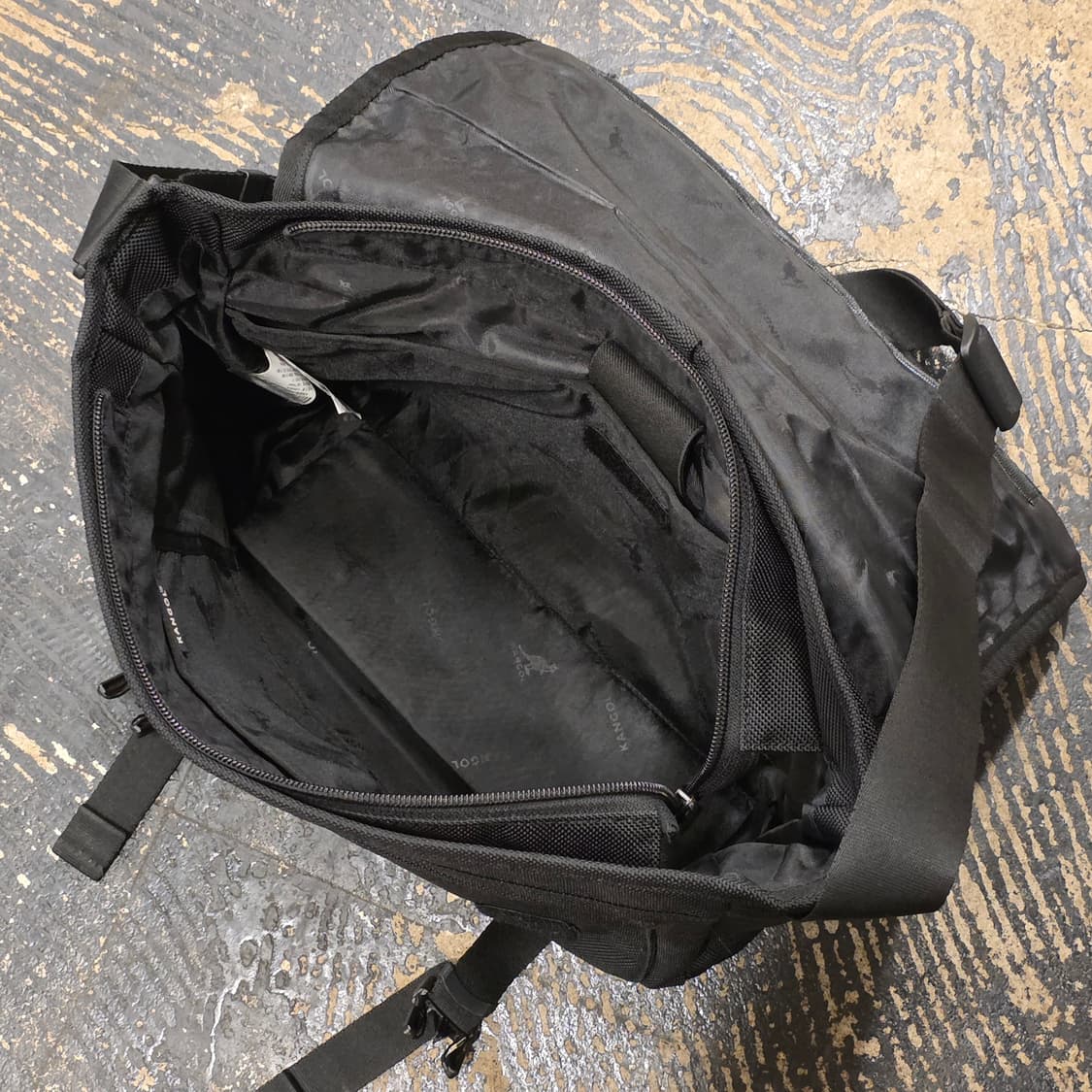 캉골 블랙 메신저백 크로스백 가방 상품이미지9