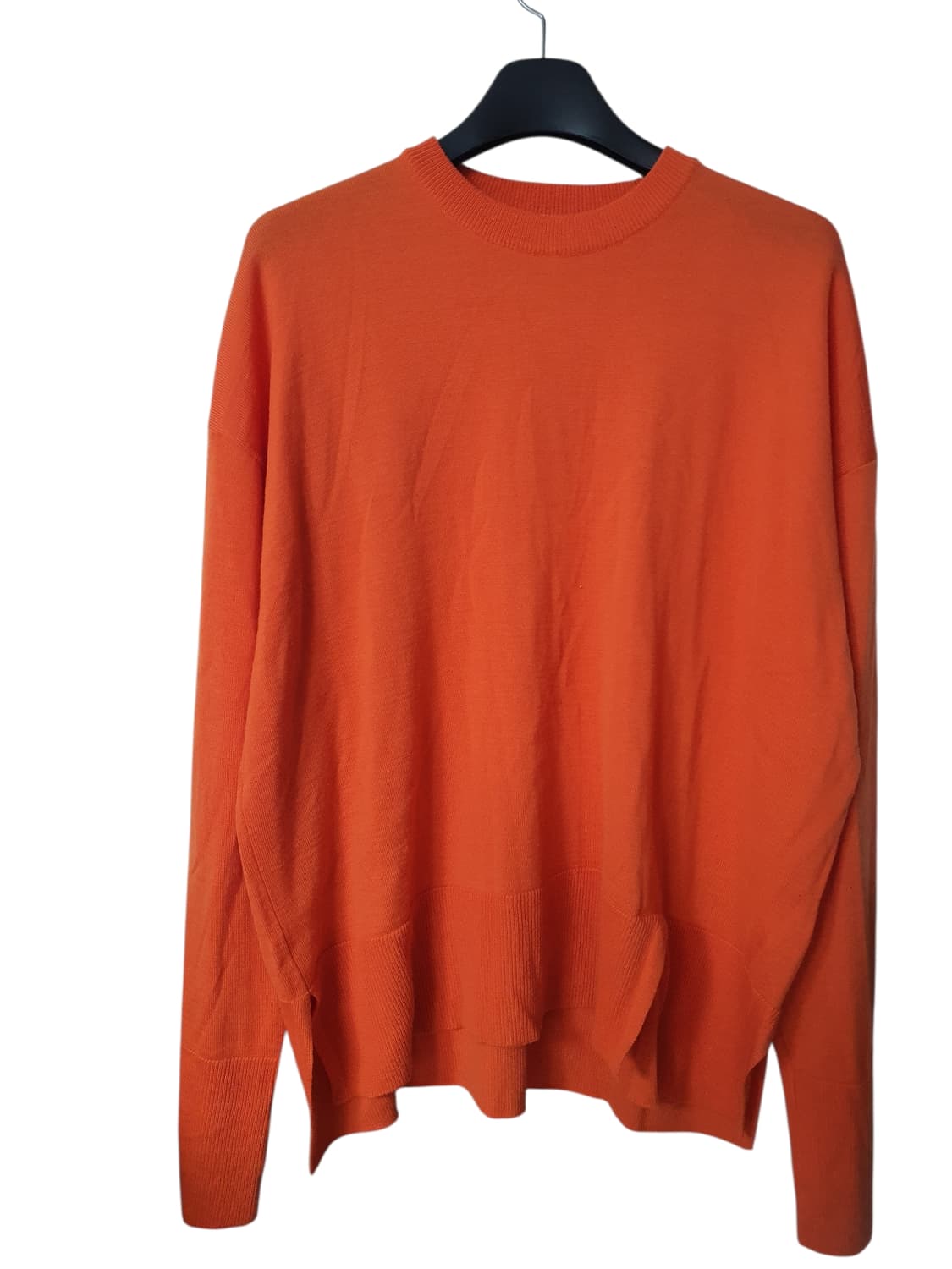 우영미 오렌지컬러 니트 상품이미지1