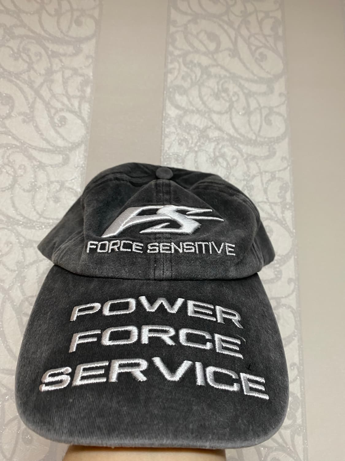 포스센스티브 로고 볼캡 워시드 os 상품이미지1