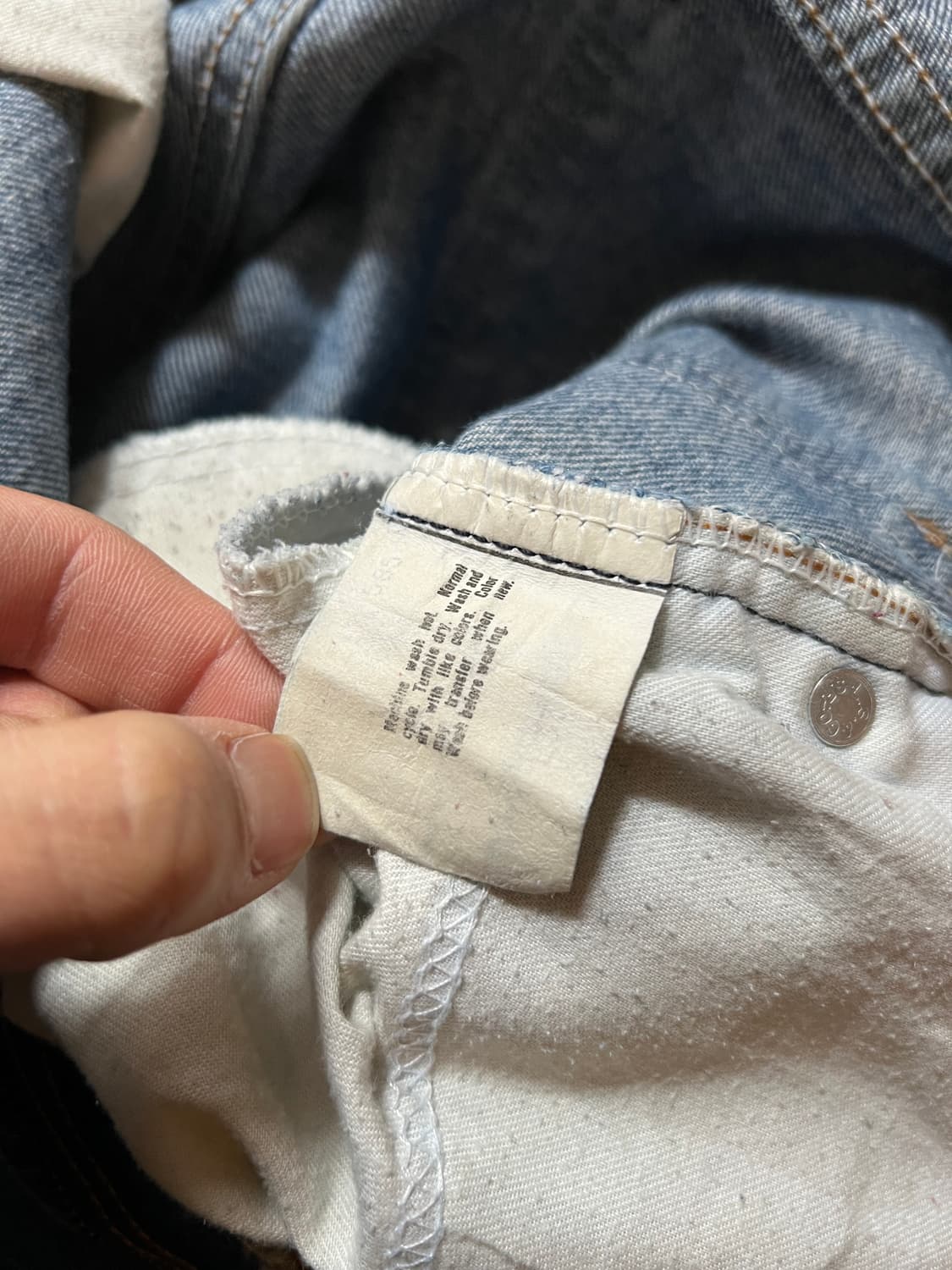 [34]80's 리바이스 USA 20517-0217 오렌지탭 플레어진 상품이미지4