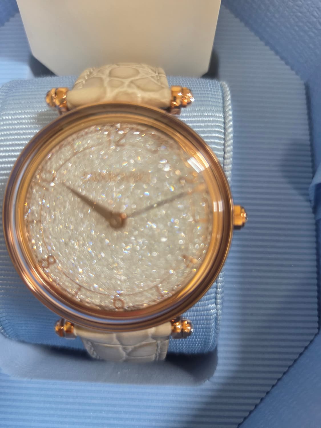 정가60만~새제품)스와로브스키 크리스탈린 시계 정품 상품이미지7