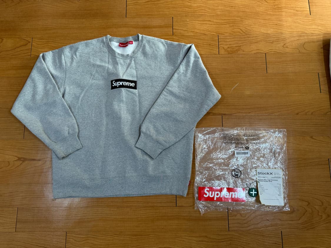 슈프림22FW 박스로고 크루넥 상품이미지2