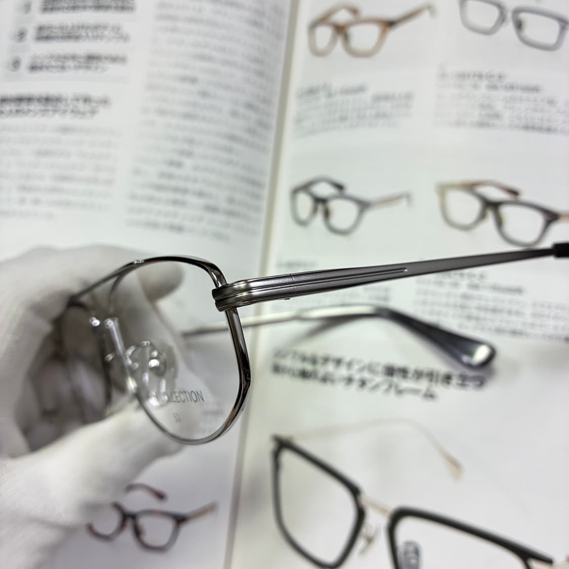 HOYA 호야 투브릿지 티타늄 실버 일본 안경 상품이미지3