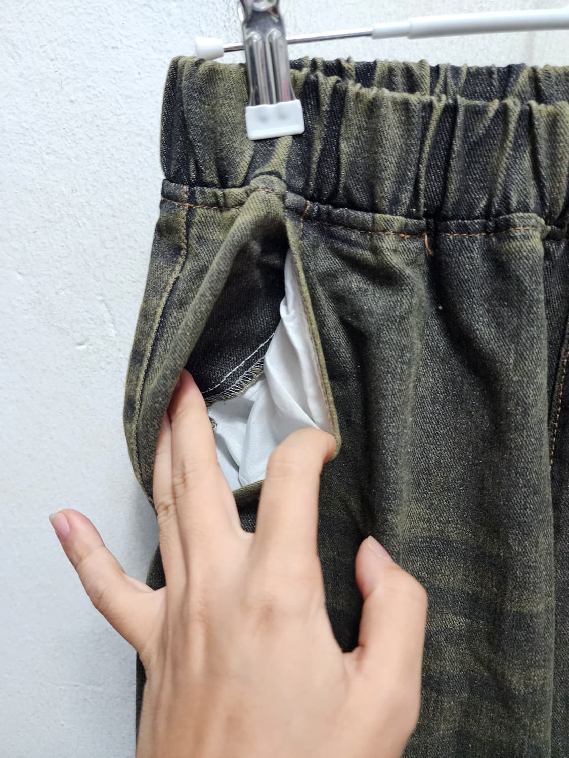 빈티지 워싱 와이드 벌룬팬츠 상품이미지3