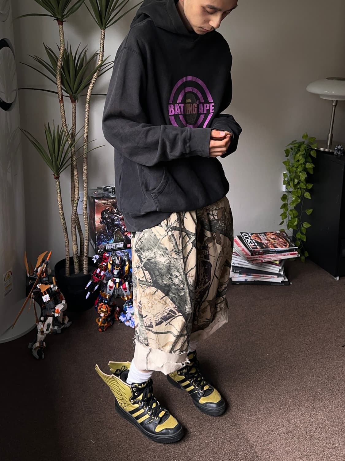 Bape 서클 로고 루지 후드 상품이미지3