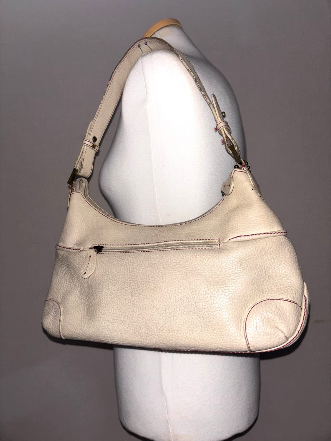 Anne klein vintage ivory shoulder bag 상품이미지2