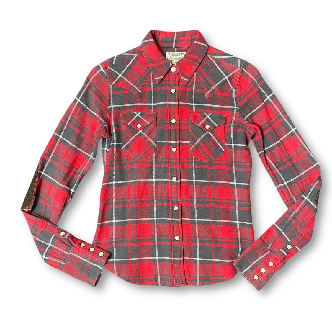 폴로 진스 투포켓 y2k 웨스턴 긴팔 셔츠 XS 상품이미지1