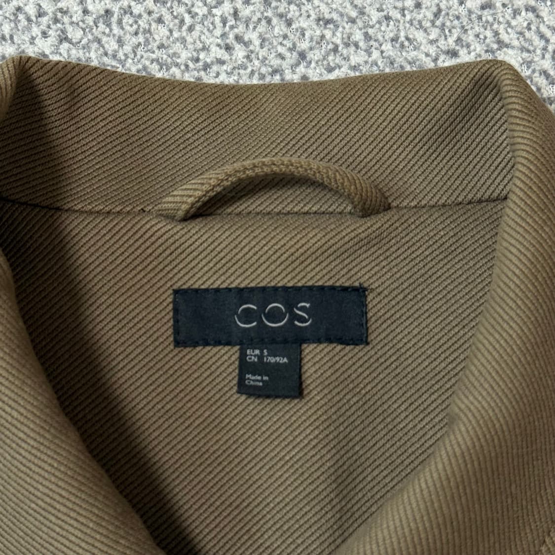 COS 코스 카키 자켓 상품이미지7