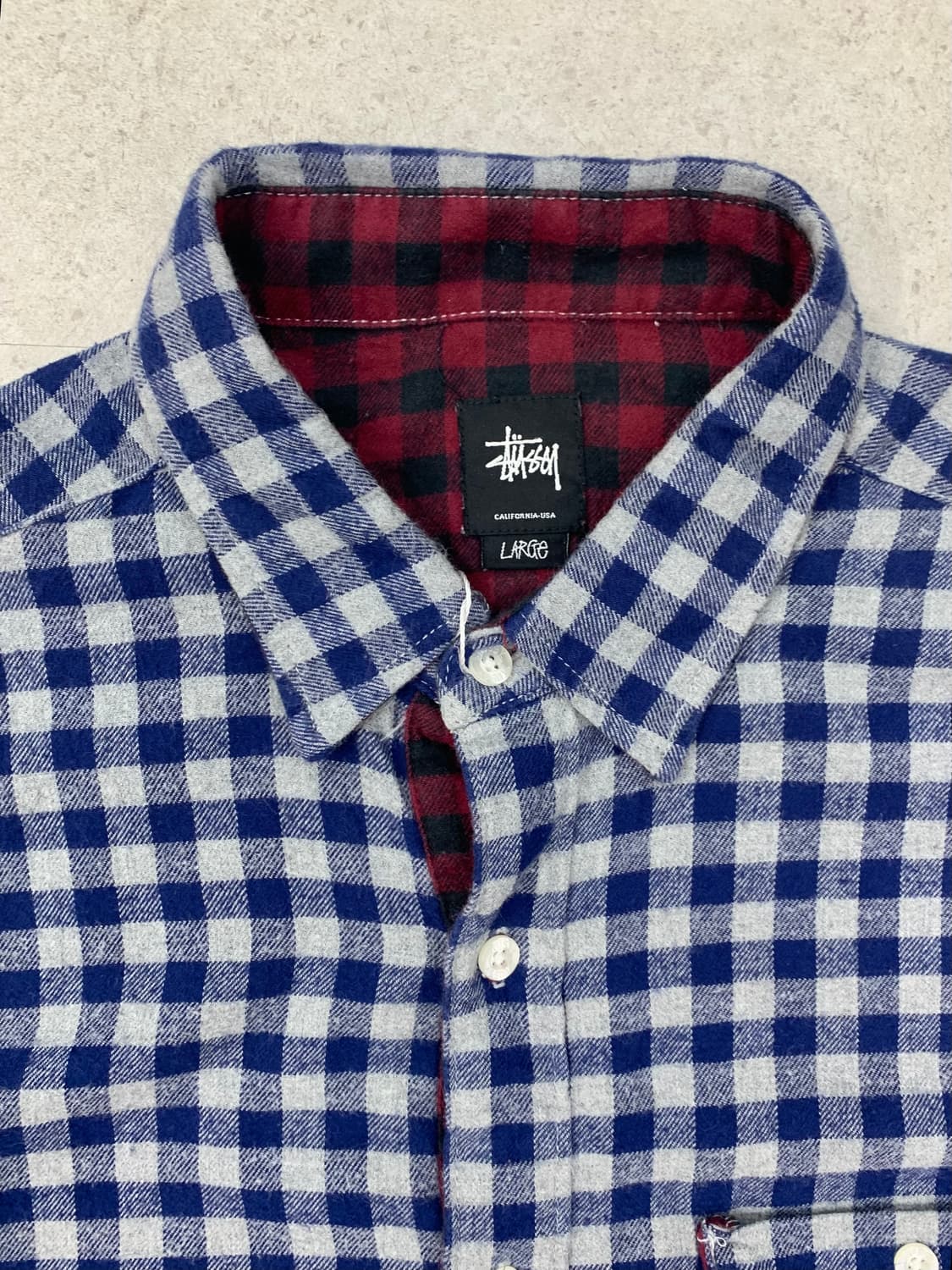 Stussy 스투시 플란넬 셔츠 상품이미지3