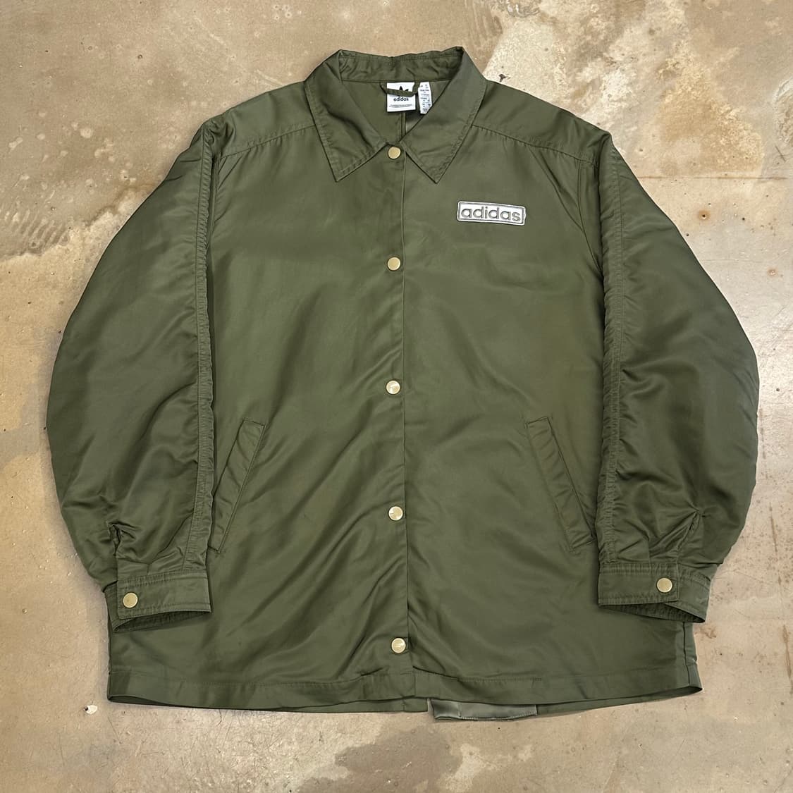 M 아디다스 아디브레이크 올리브 코치 자켓 상품이미지2